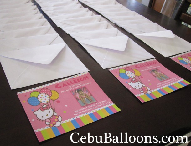 Customized Invitations with Envelope