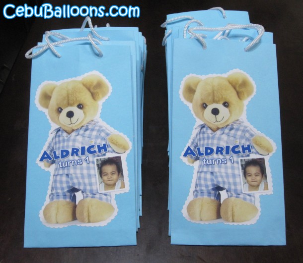 Customized Lootbags - Teddy Bear in Pajamas