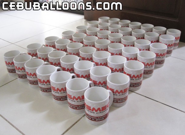 Customized Mugs for CESMEC's Grand Opening in SM Consolacion