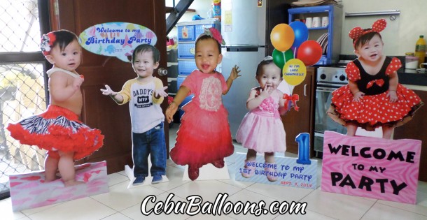 Five Celebrant Standees in Styro