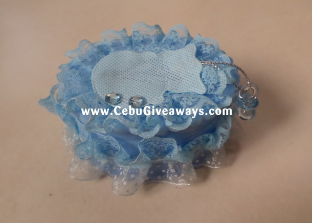 Giveaways - Box Oval with Decor (Close)