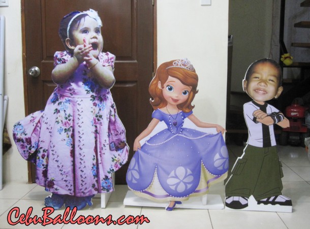 Sofia the First & Celebrant Ben 10 Styro Standees
