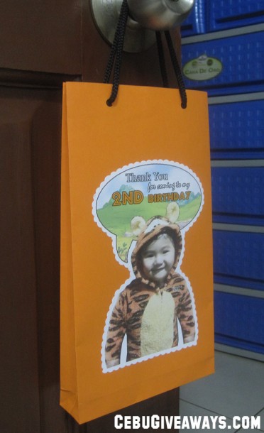 Tigger Theme Loot Bag