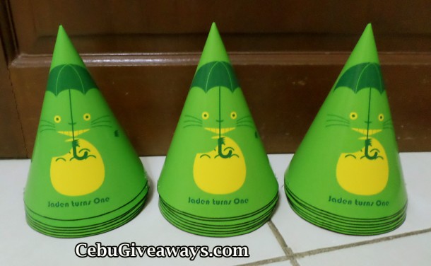 Totoro Party Hats (Customized Design)