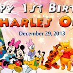 Charles Ong's 1st Birthday