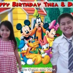 Thea & Drew's Birthday (Mickey & Friends)