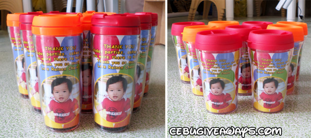 Large & Small Elmo Personalized Tumblers for Australia