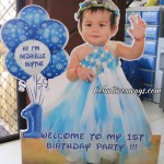Aedrielle Blythe's Celebrant Welcome Standee
