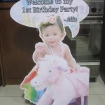 Celebrant Standee - 3ft x 2ft - Allie