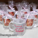 Customized Mugs with Plastic Cover for Ezrei Marie's Christening at Crown Regency Hotel Cebu
