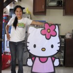 Hello Kitty Styro Standee