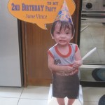 June Vince Standee (Party Theme)