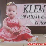 Klem's Birthday Bash - Celebrant Standee