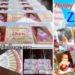 Personalized Invitations, Thank You Tags & Tarp for Zhen Daniel Cabanog